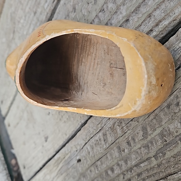 Vtg Wooden Shoes Clogs Tulip Festival Holland Dutch Netherlands - Picture 4 of 7